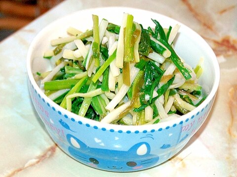 あさつきの大量消費!あさつきの酢味噌和え♪